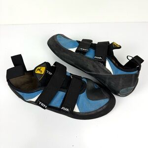 Tenaya Tanta Unisex Rock Climbing Shoes - US 8 Men US 9 Women - Blue/Black